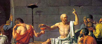 Cuadro de David: La muerte de Sócrates